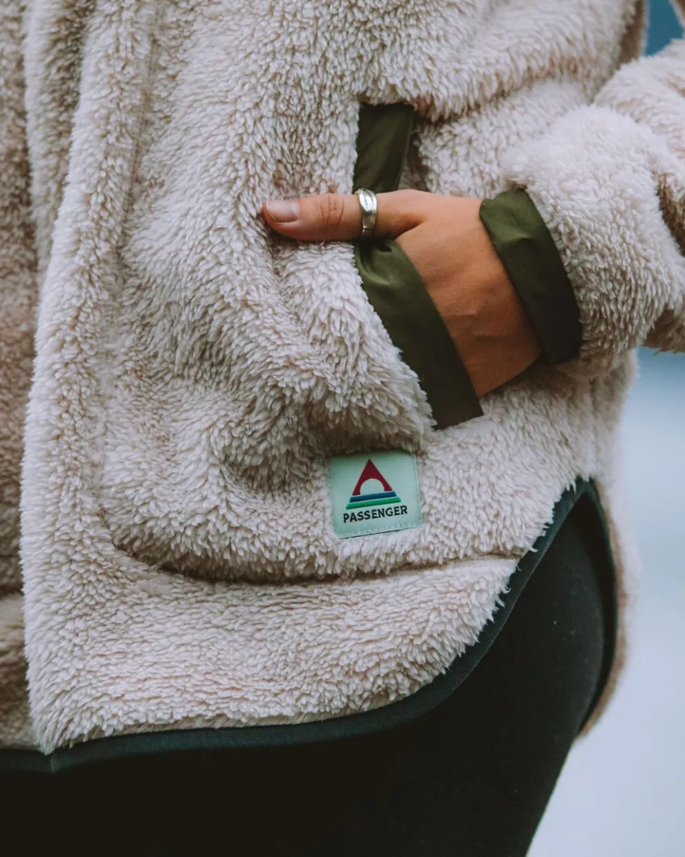 Beaumont Recycled Sherpa Hooded Fleece