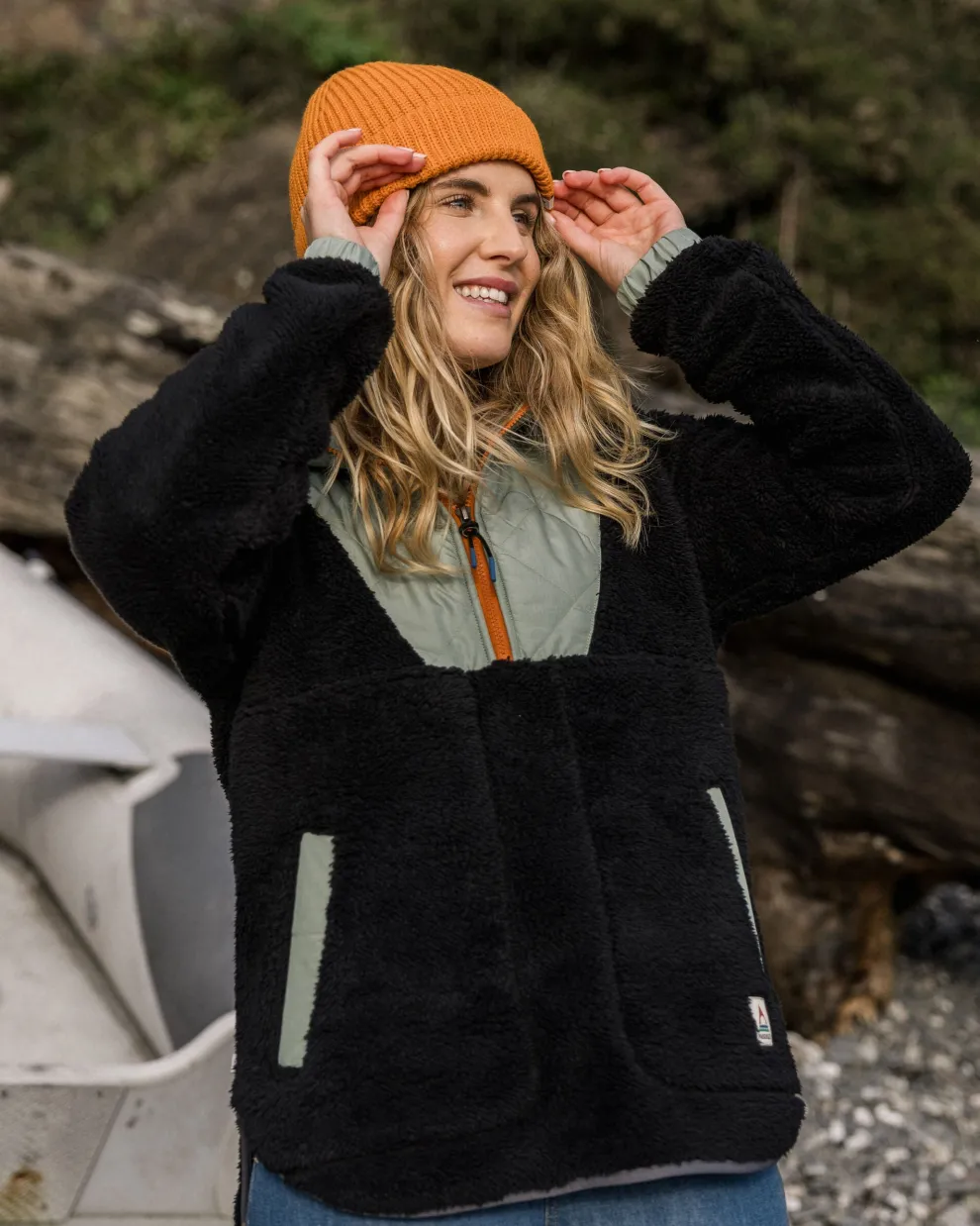 Beaumont Recycled Sherpa Hooded Fleece