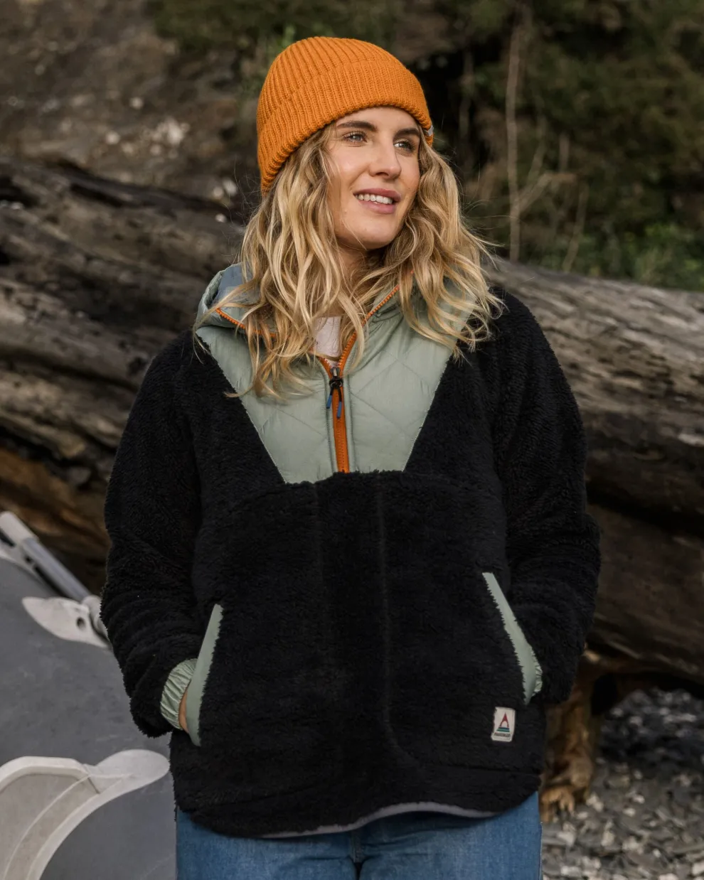 Beaumont Recycled Sherpa Hooded Fleece