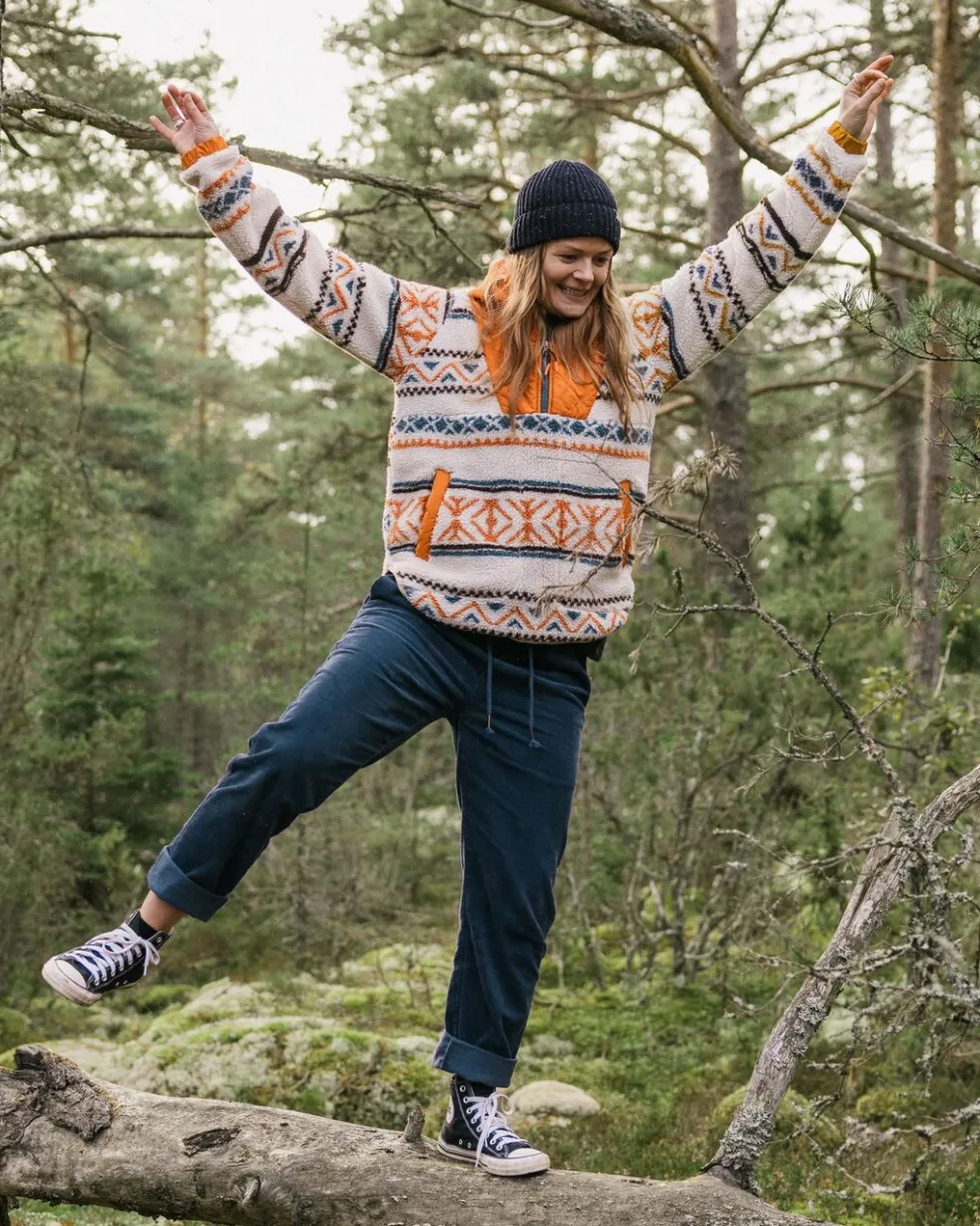 Beaumont Recycled Sherpa Hooded Fleece