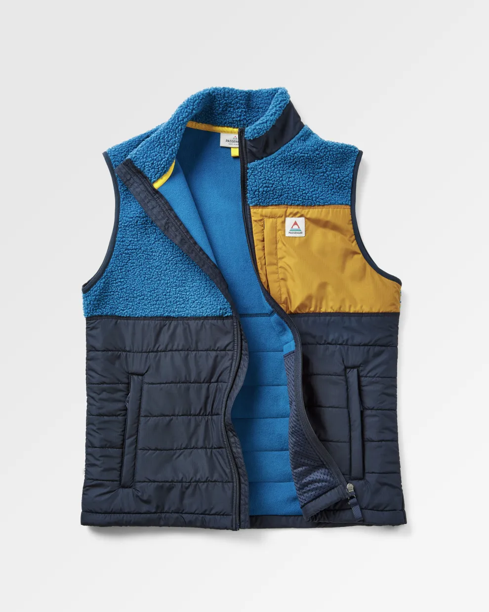 Born Explorer Recycled Polar-Lined Sherpa Vest
