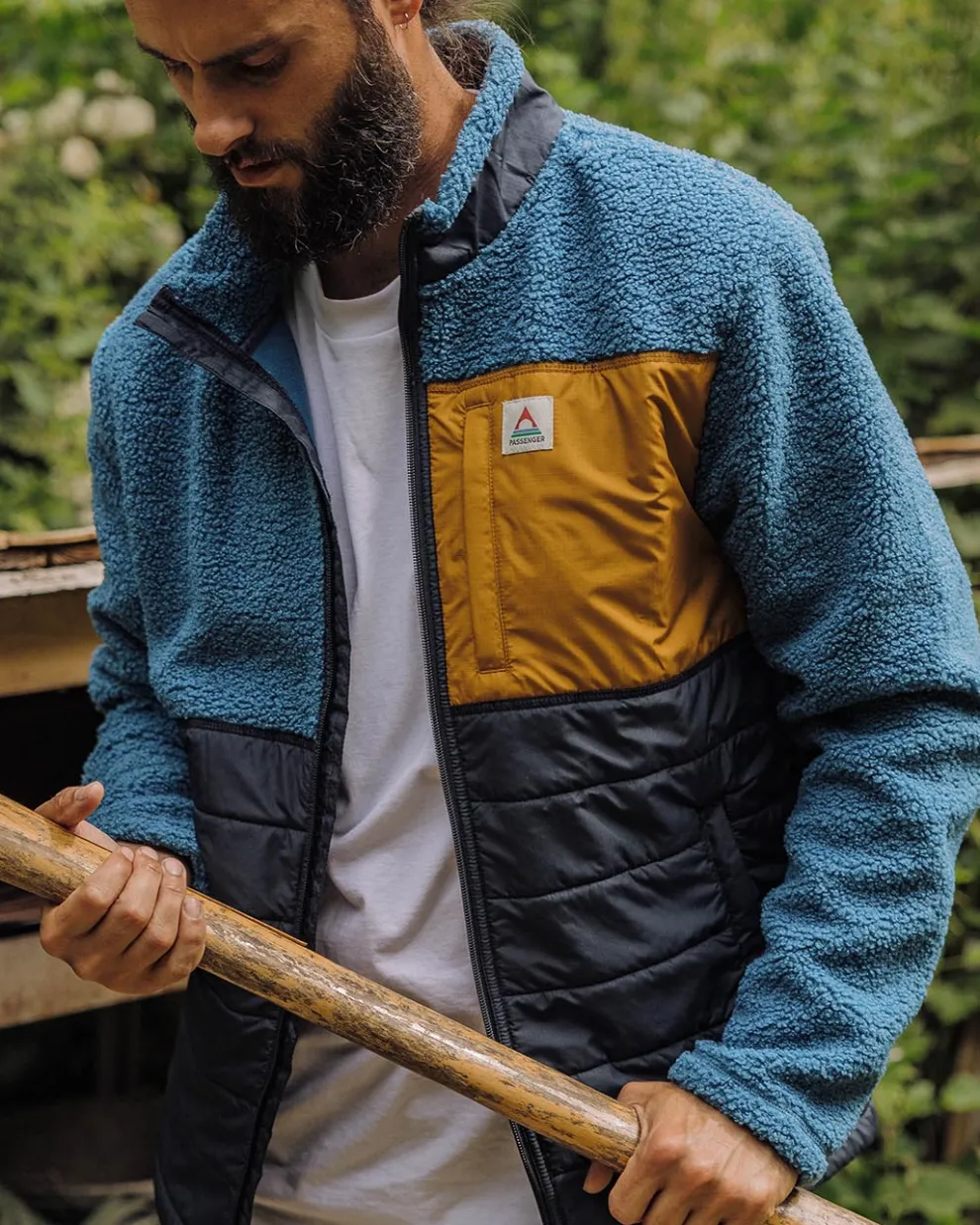 Born Explorer Recycled Polar-Lined Sherpa Fleece