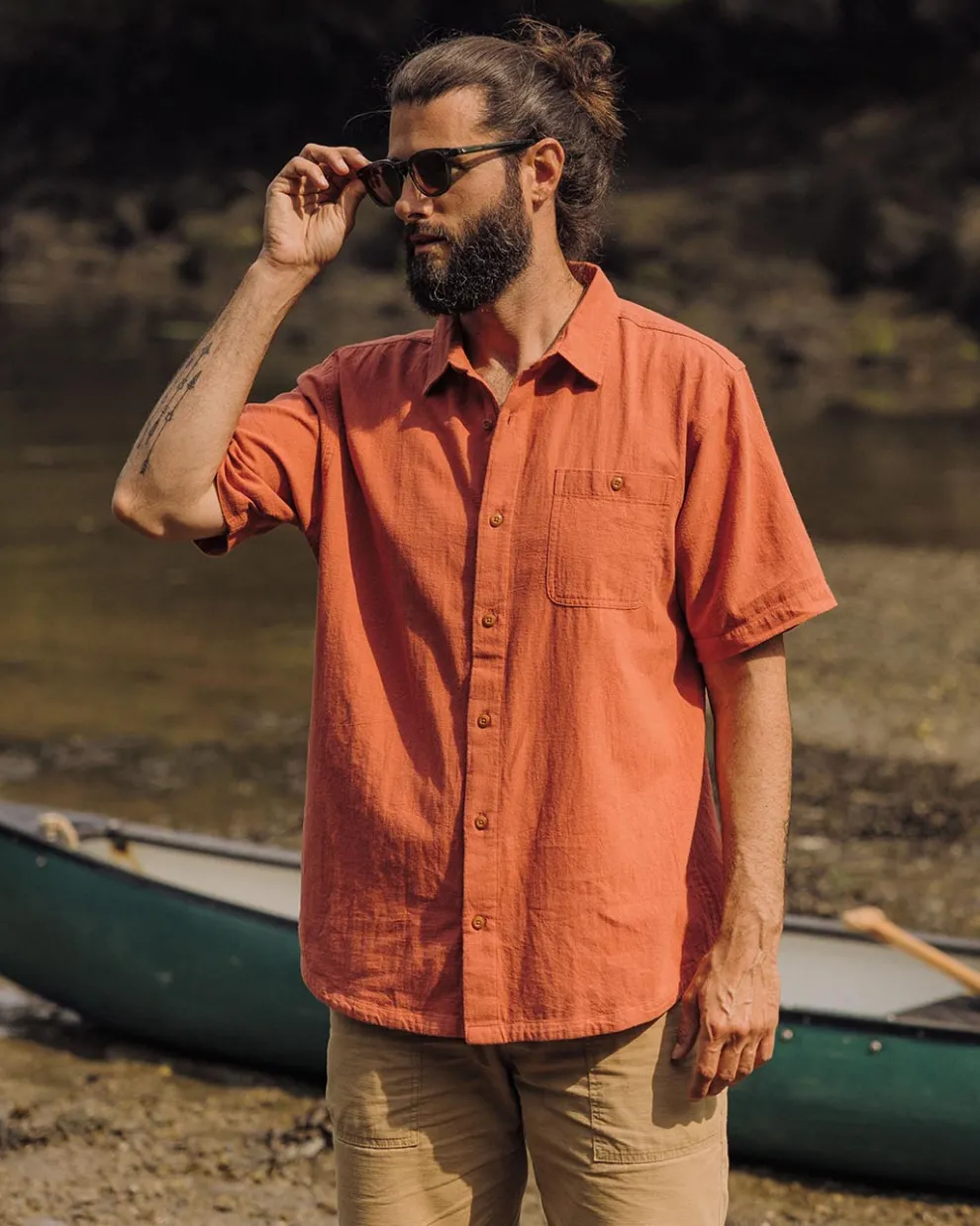 Chill Textured Short Sleeve Shirt