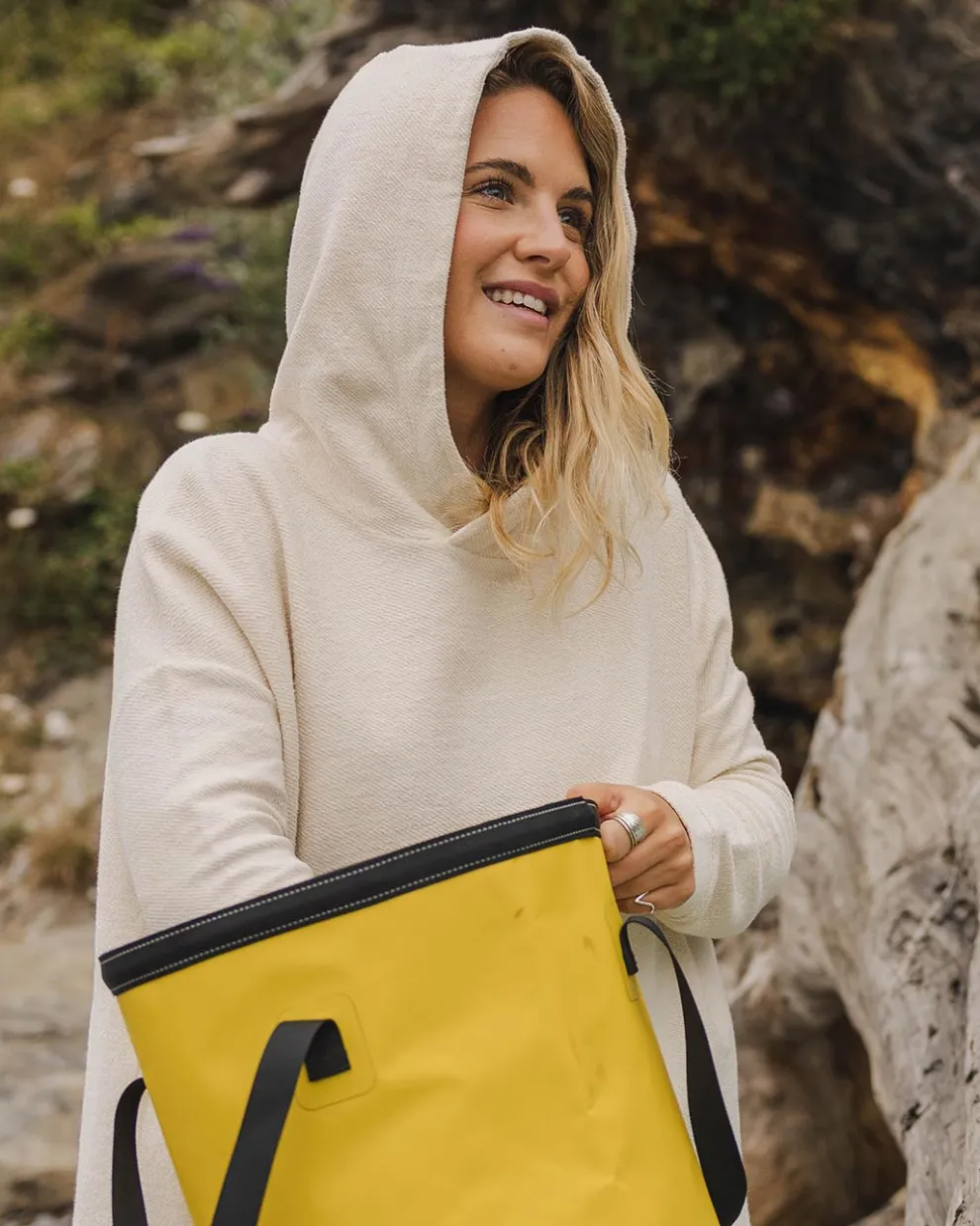 Clove Organic Cotton Textured Hoodie