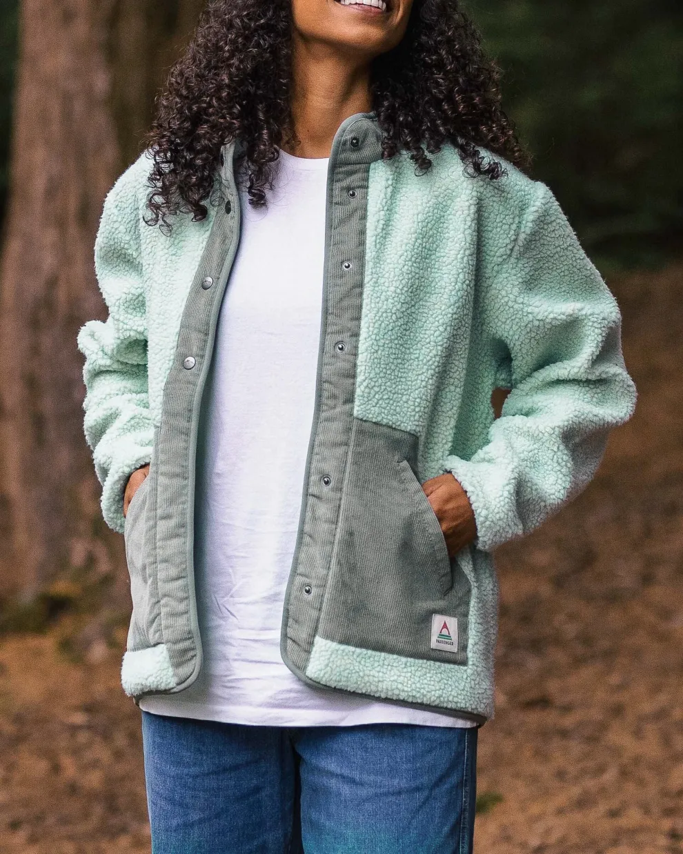Clover Recycled Deep-Pile Sherpa Fleece