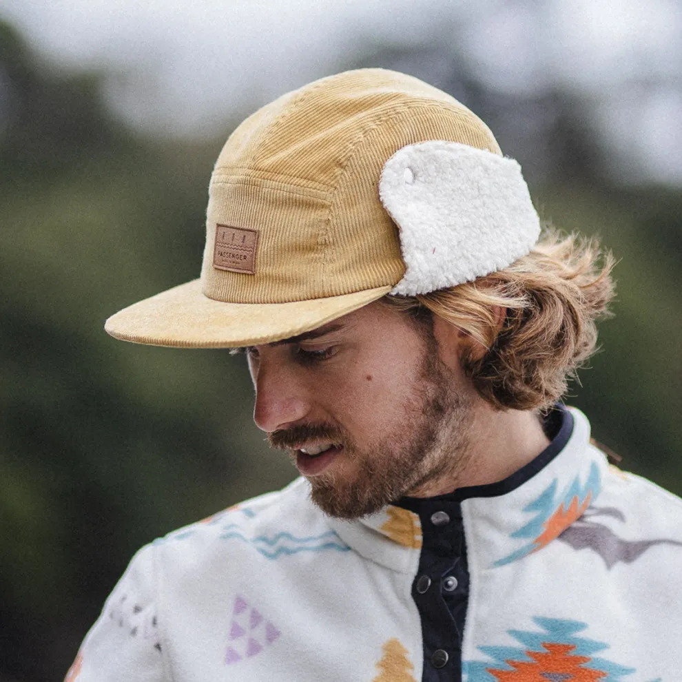 Cord Daytime Sherpa Lined Hat