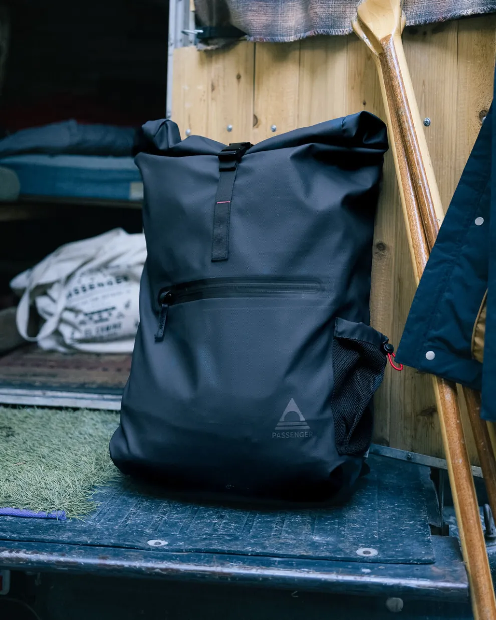 Crossing Roll Top Backpack