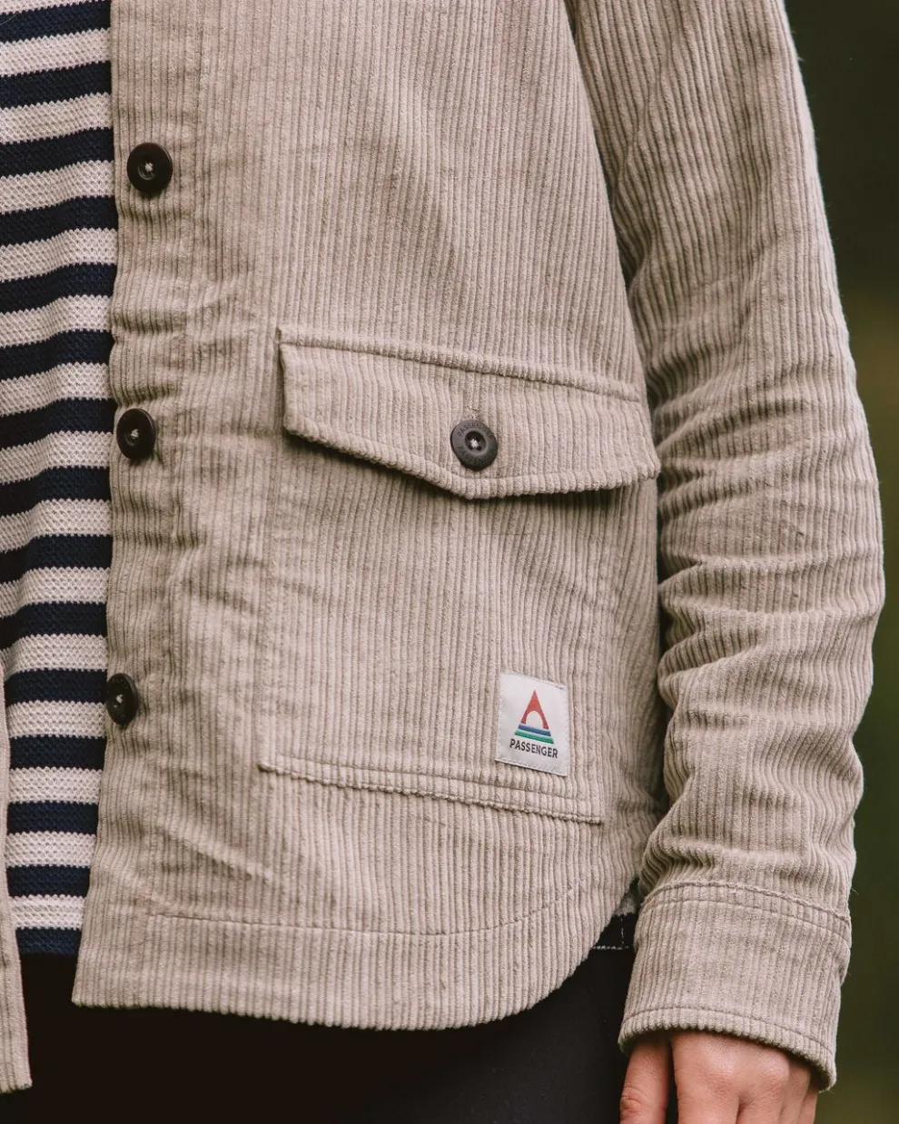 Dove Recycled Cord LS Shirt