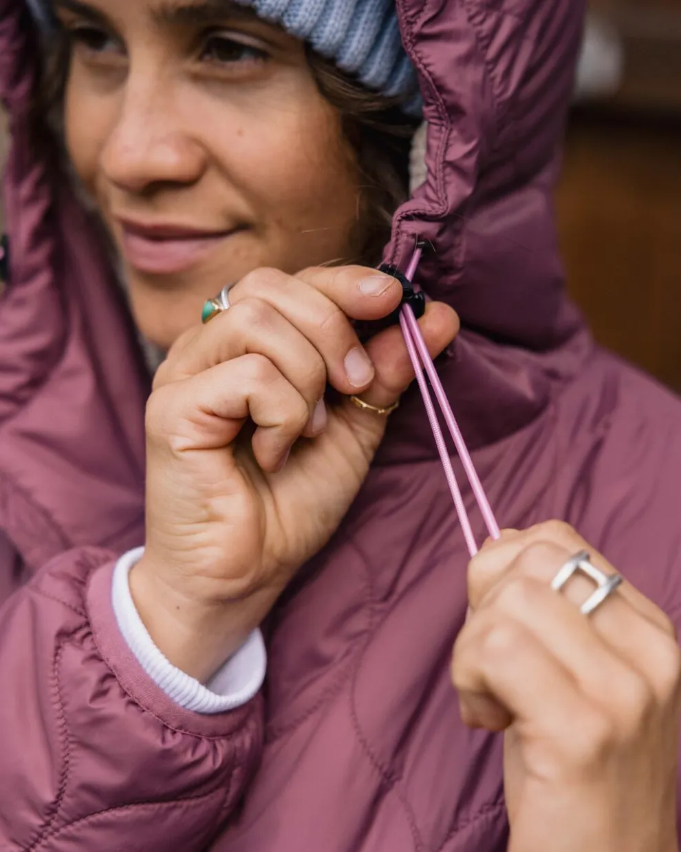 Earthy Recycled Sherpa Lined Insulated Jacket