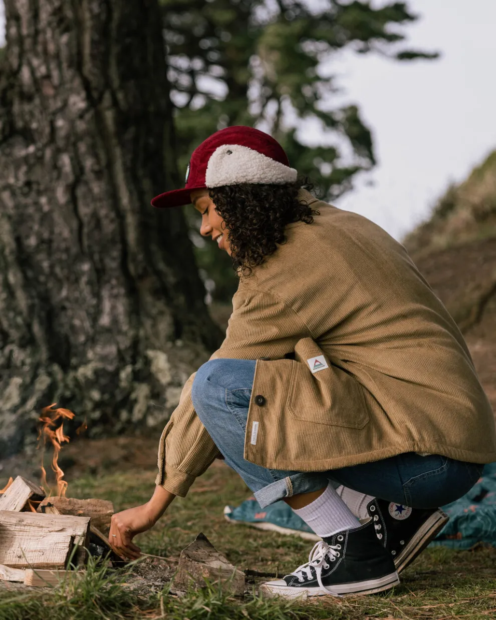 Flint Recycled Corduroy Overshirt