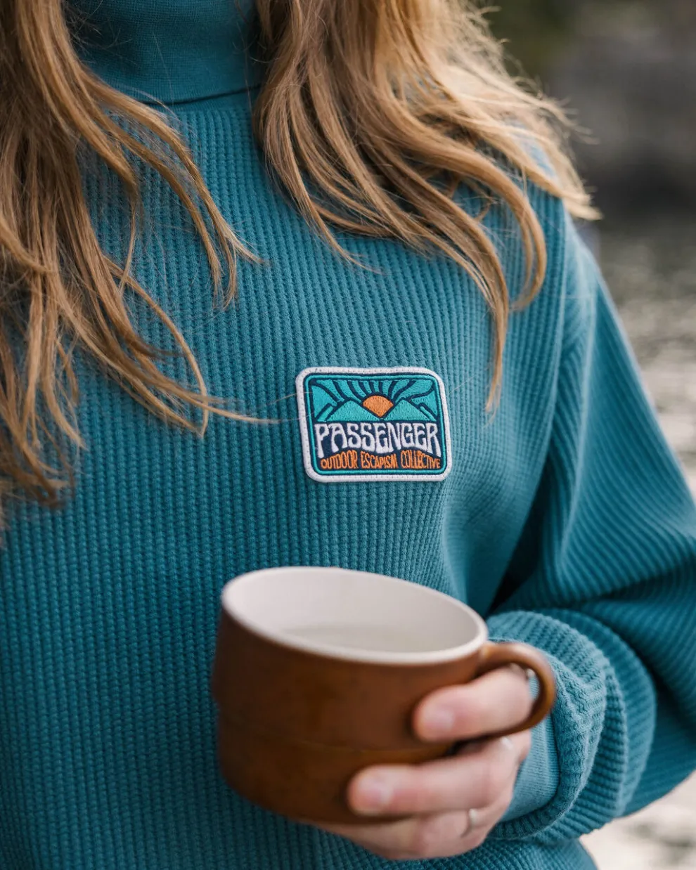 Flourish Roll Neck Top