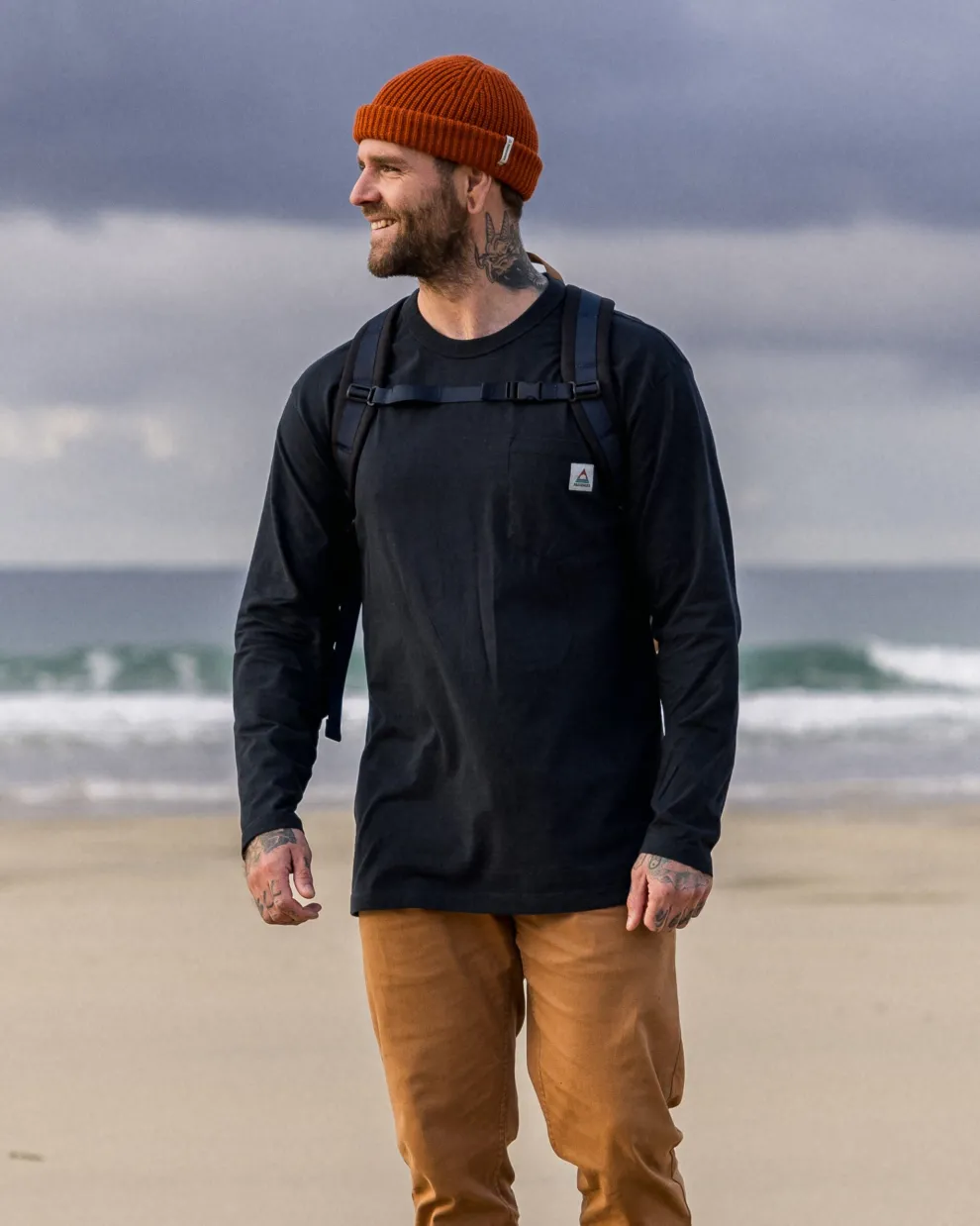 Heritage Recycled Relaxed Fit LS T-Shirt