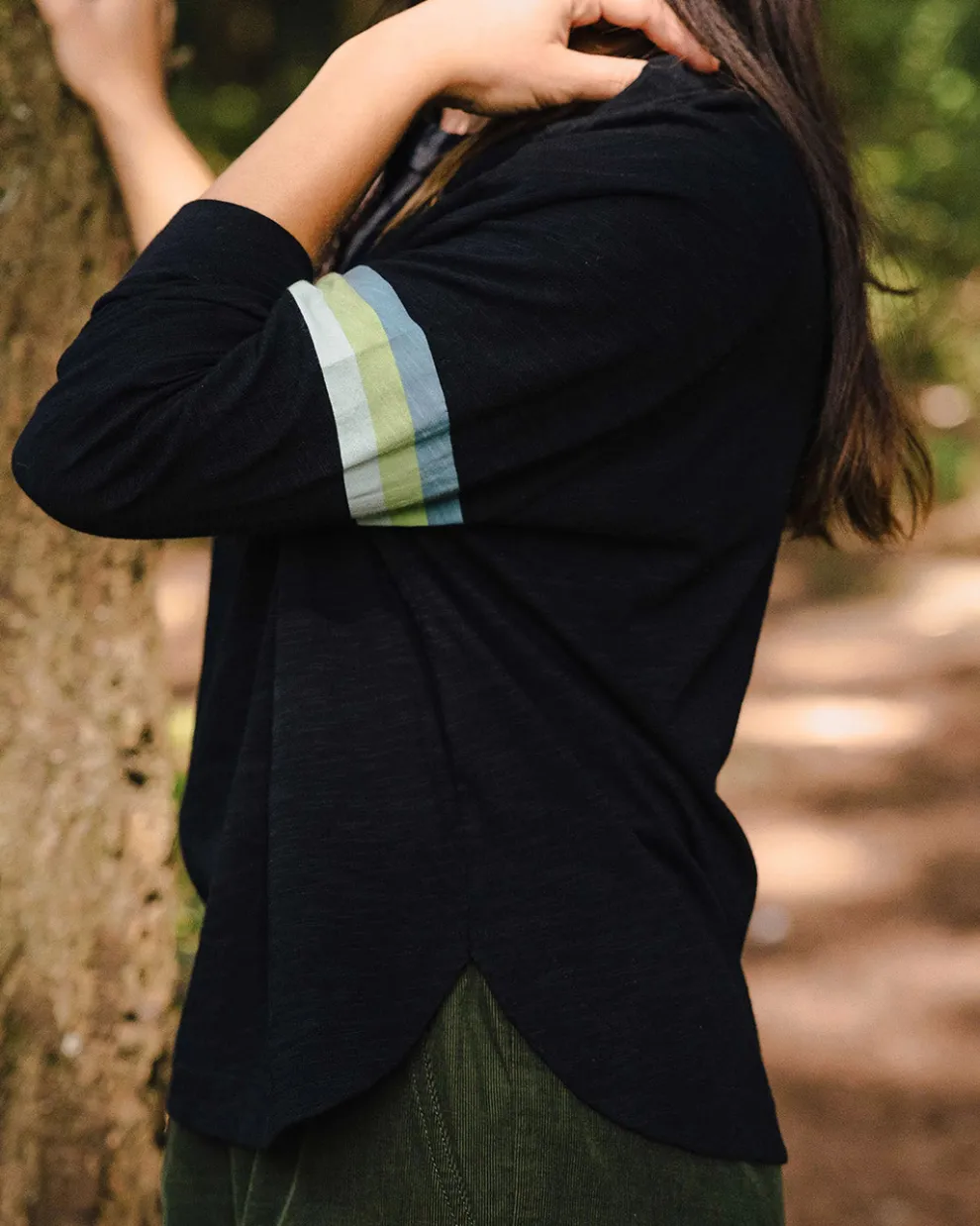 Hope Recycled Cotton Oversized Ls T-Shirt