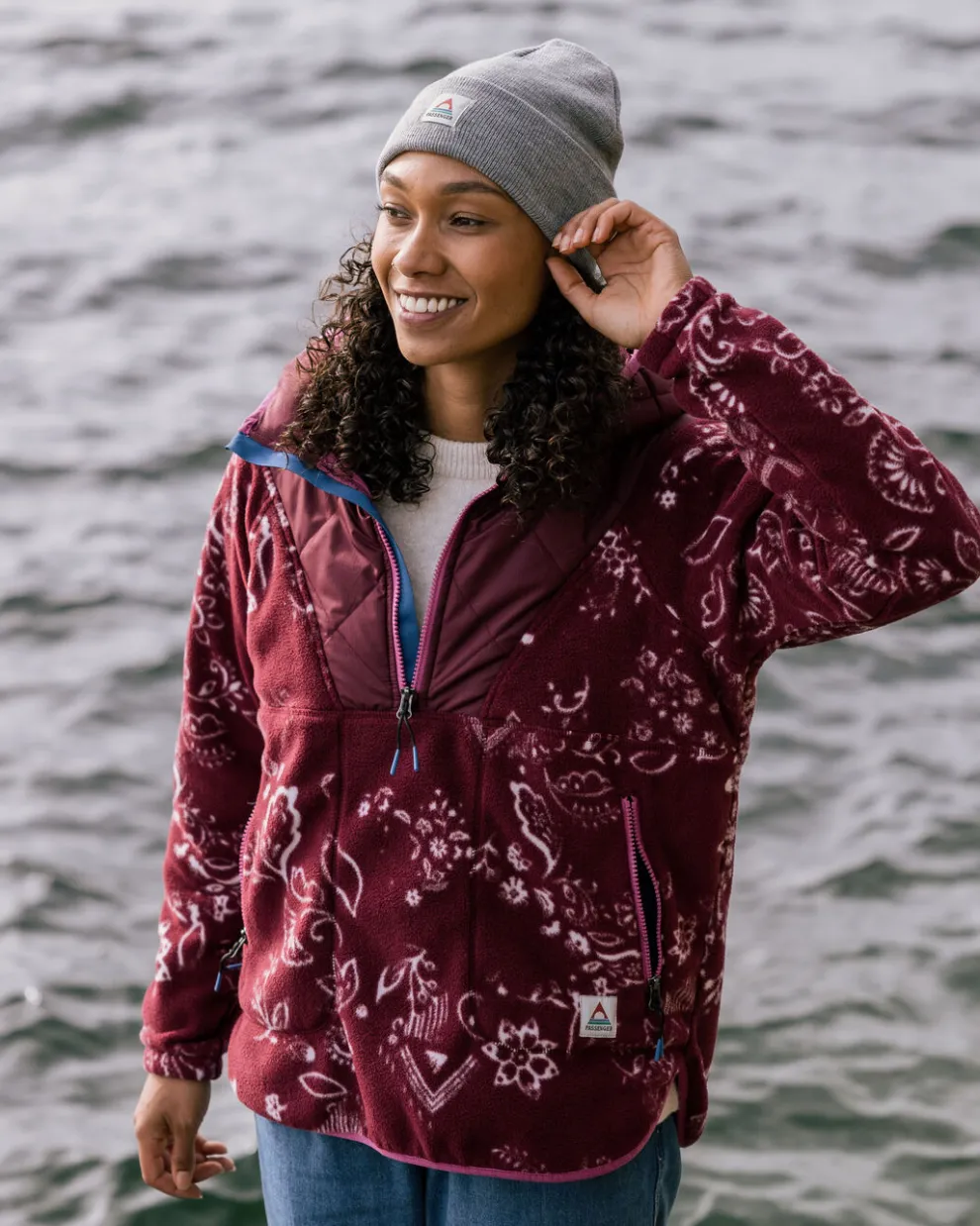 Juana Recycled Polar Hooded Fleece
