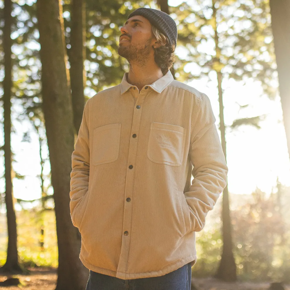 Kodiak Sherpa Lined Cord Overshirt