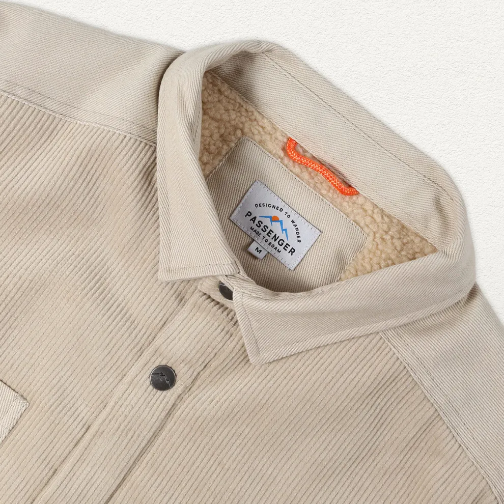 Kodiak Sherpa Lined Cord Overshirt