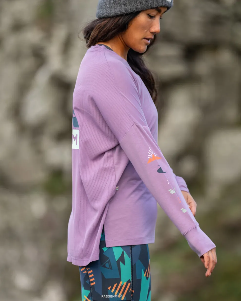 Lotus Recycled Active LS Top