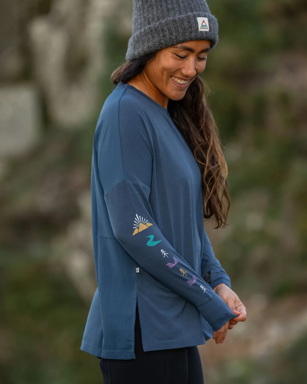 Lotus Recycled Active LS Top