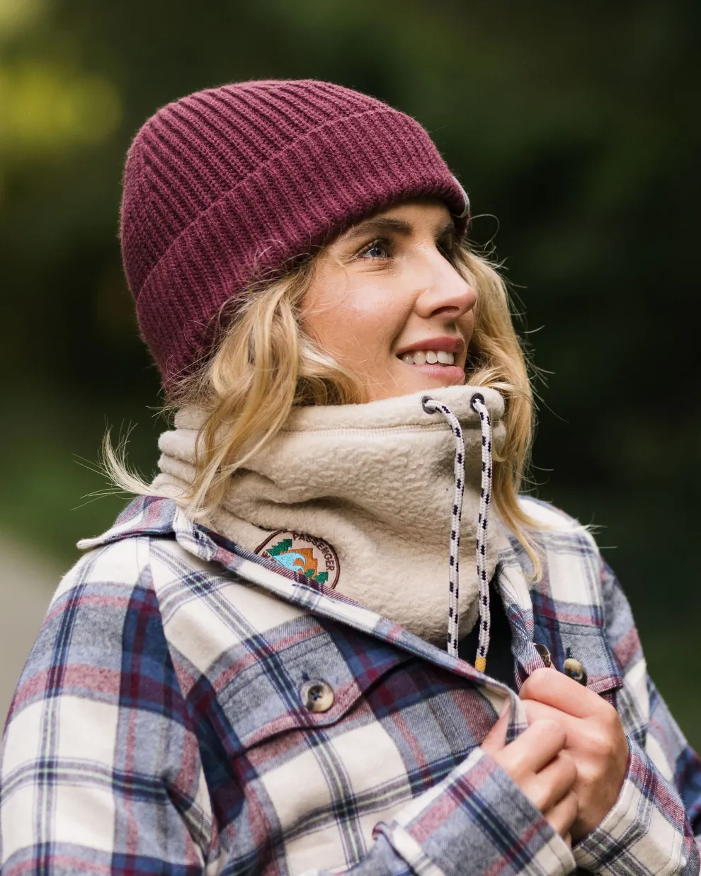 Mulled Sherpa Fleece Snood