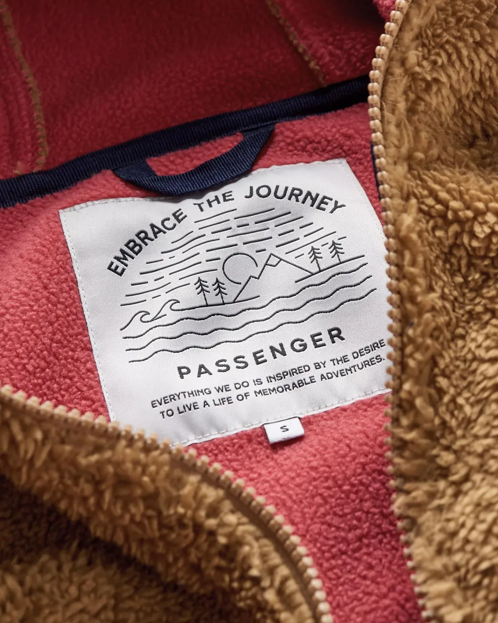 Nestling Recycled Sherpa Hooded Fleece