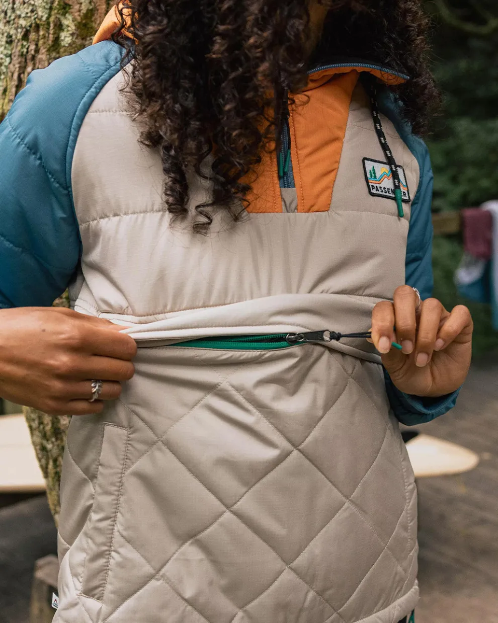 Ocean Recycled Insulated 1/2 Zip Jacket