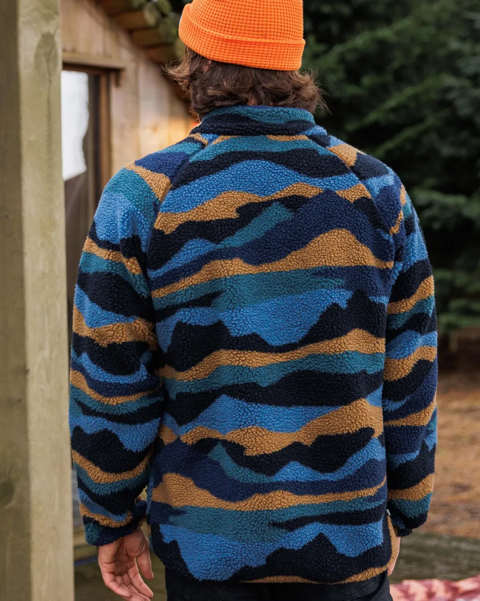 Offroad Recycled Sherpa 1/2 Zip Fleece