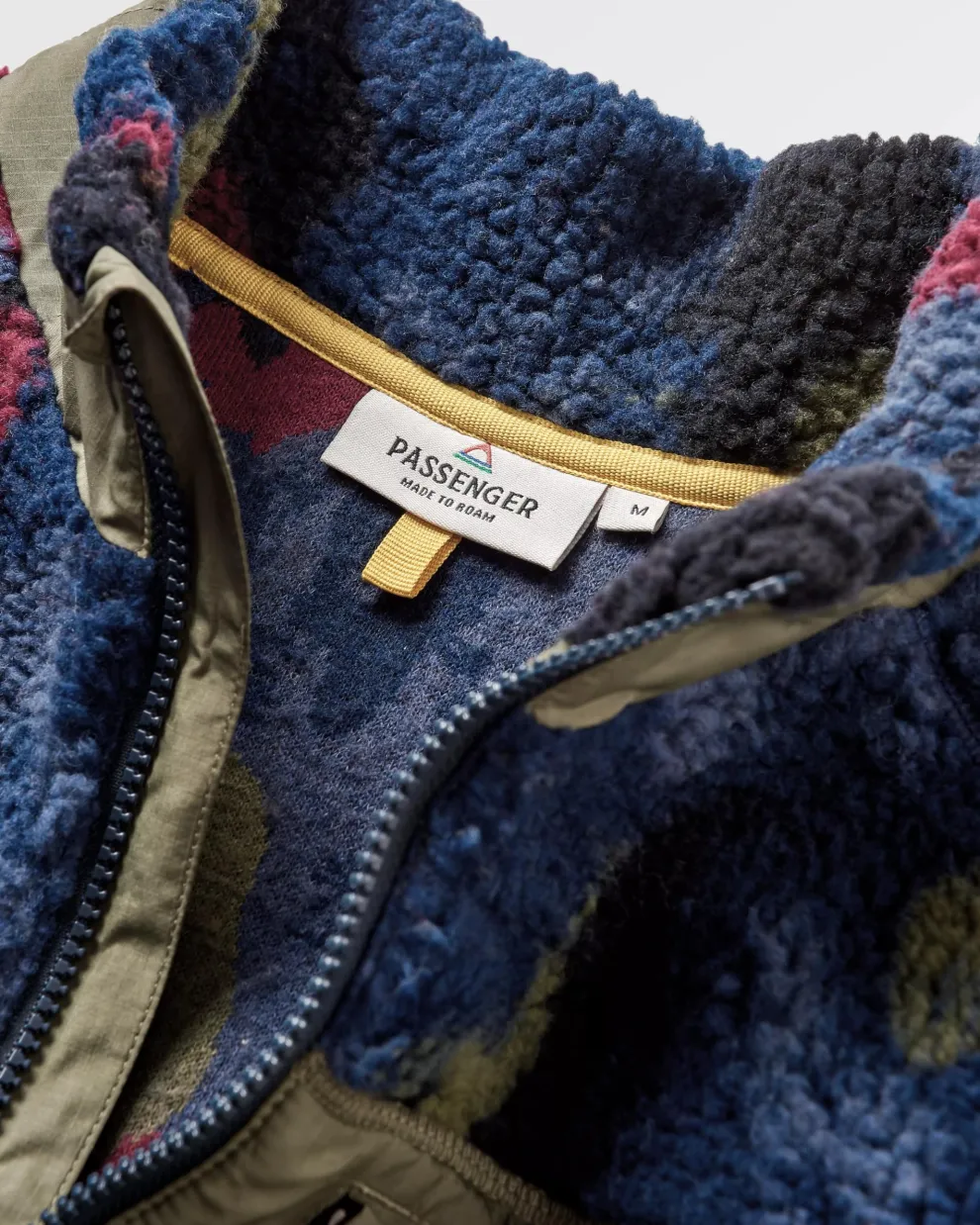 Offroad Recycled Sherpa 1/2 Zip Fleece