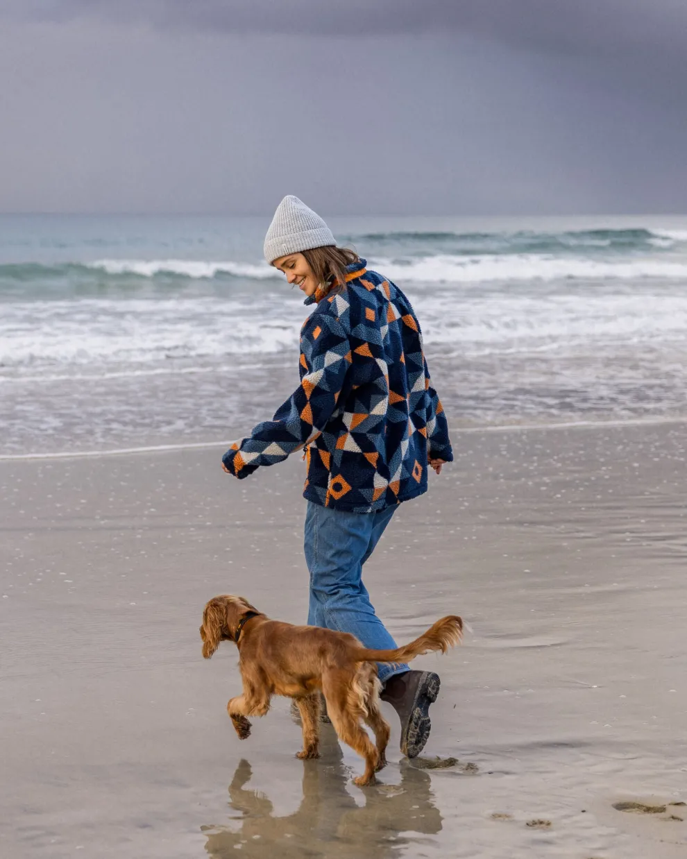 Perouse Recycled Deep-Pile Sherpa Fleece