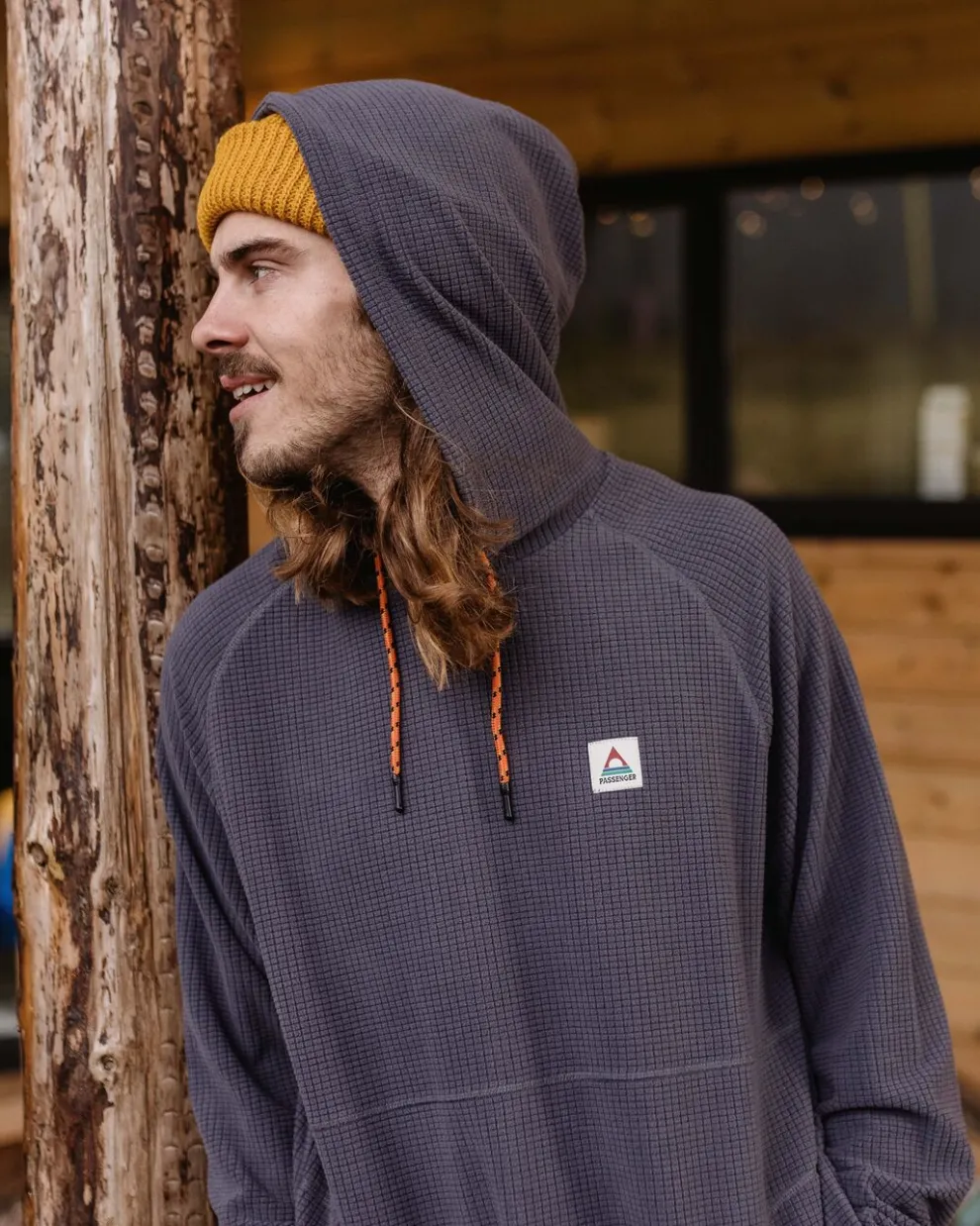 Point Recycled Fleece Hoodie