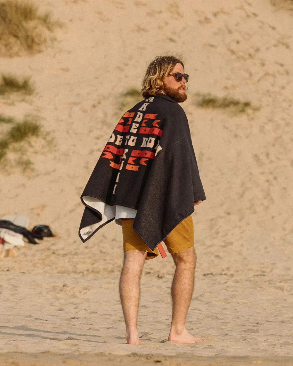 Portland Beach Recycled Towel