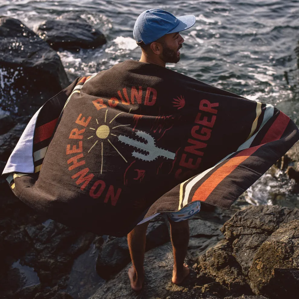 Portland Beach Recycled Towel
