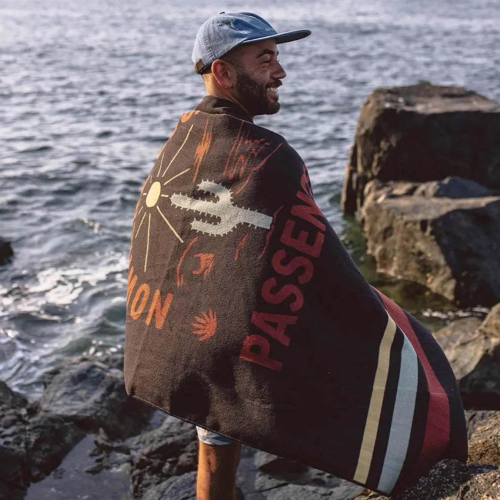 Portland Beach Recycled Towel