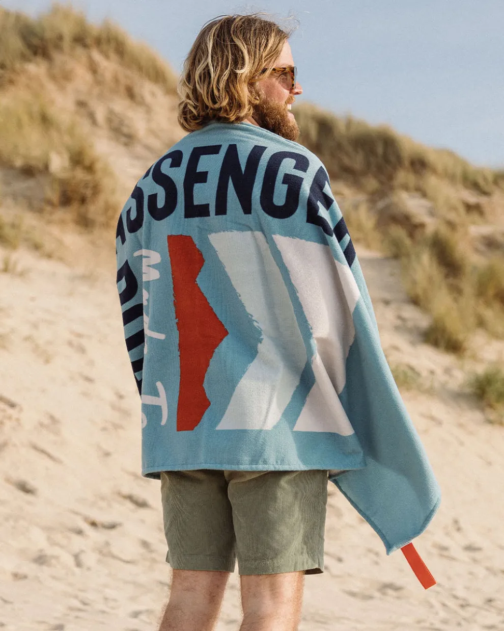 Portland Beach Recycled Towel