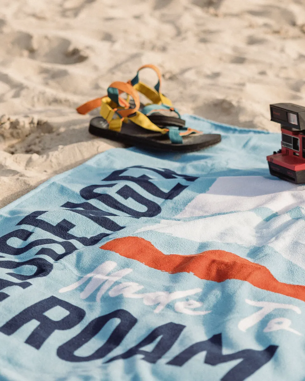 Portland Beach Recycled Towel