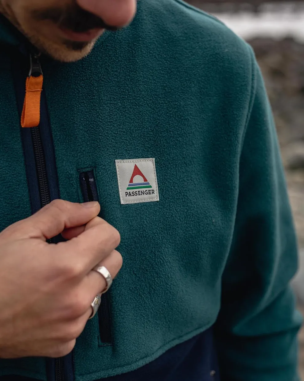 Ridge Full Zip Recycled Polar Fleece