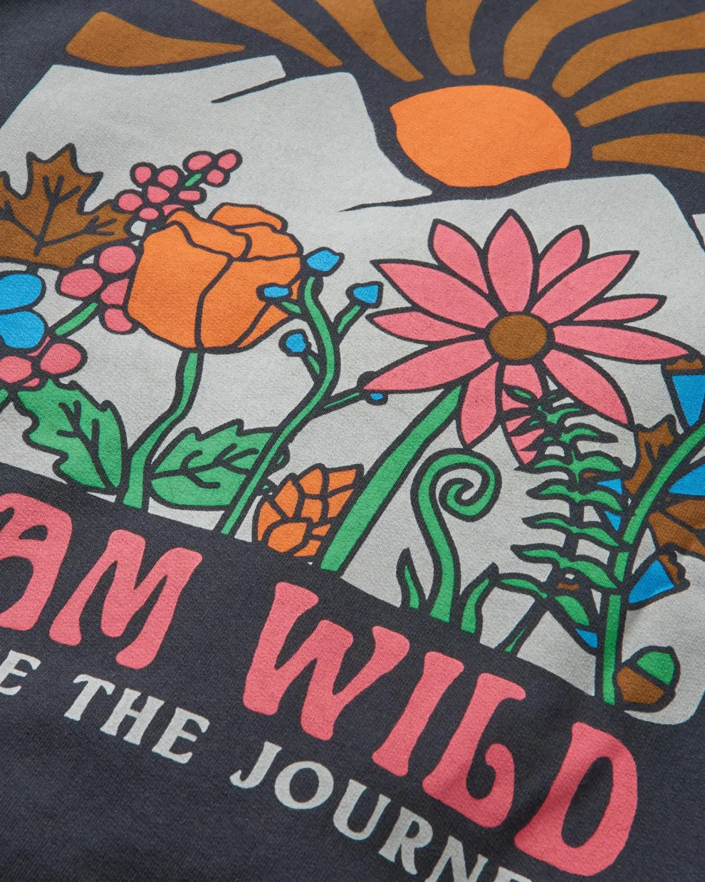 Roam Wild Recycled Cotton Hoodie