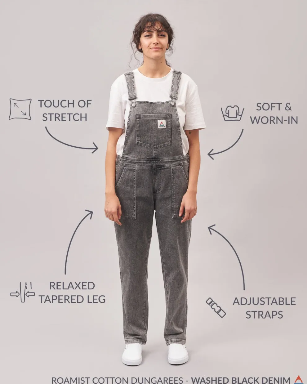 Roamist Organic Cotton Dungarees
