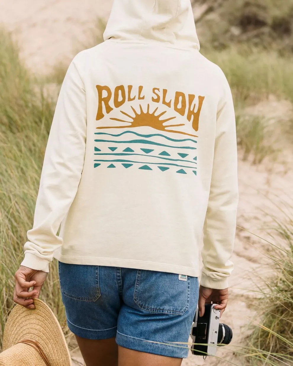 Rolling Slow Recycled Cotton Hoodie
