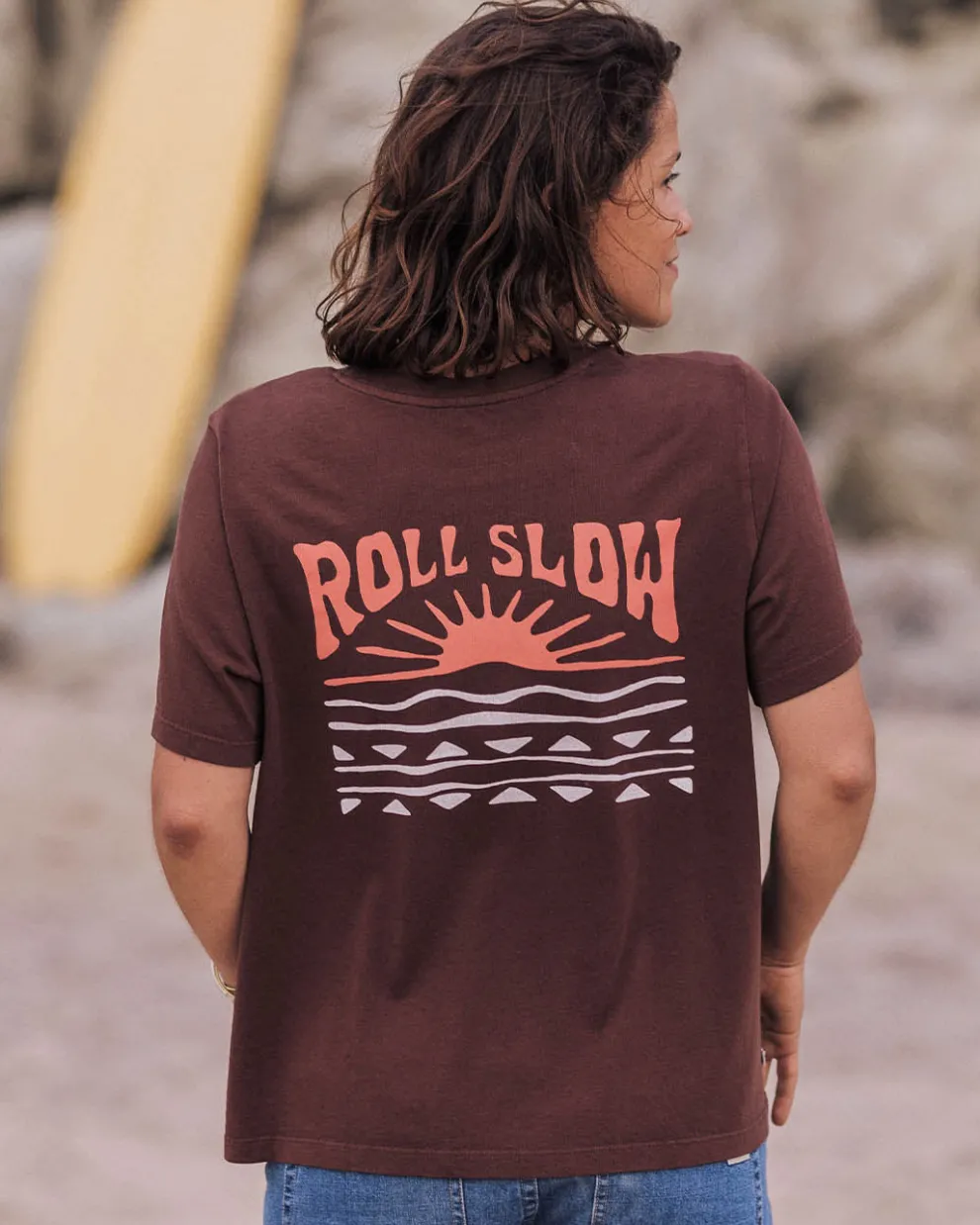 Rolling Slow Recycled Cotton T-Shirt