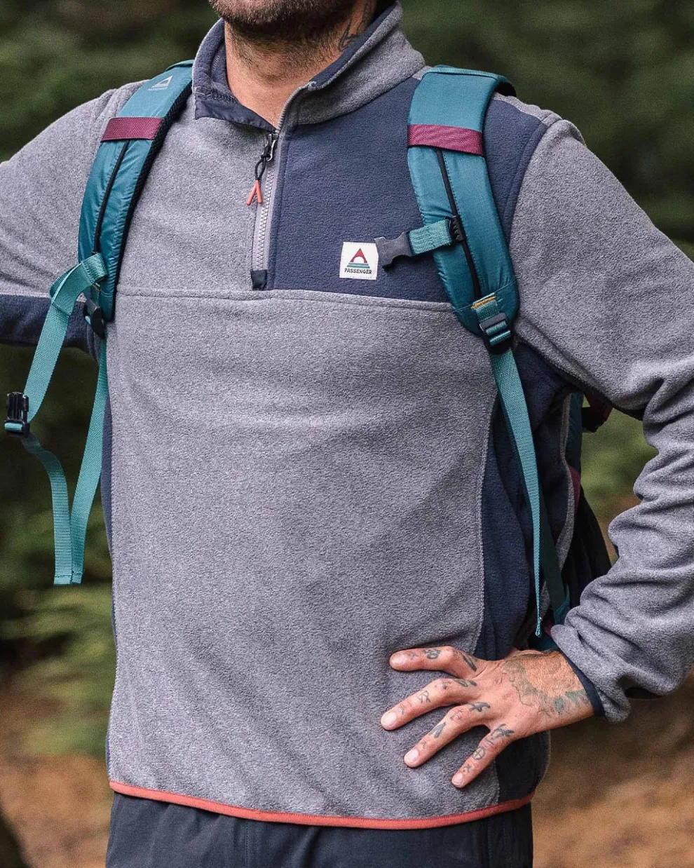 Root Recycled Polar 1/4 Zip Fleece