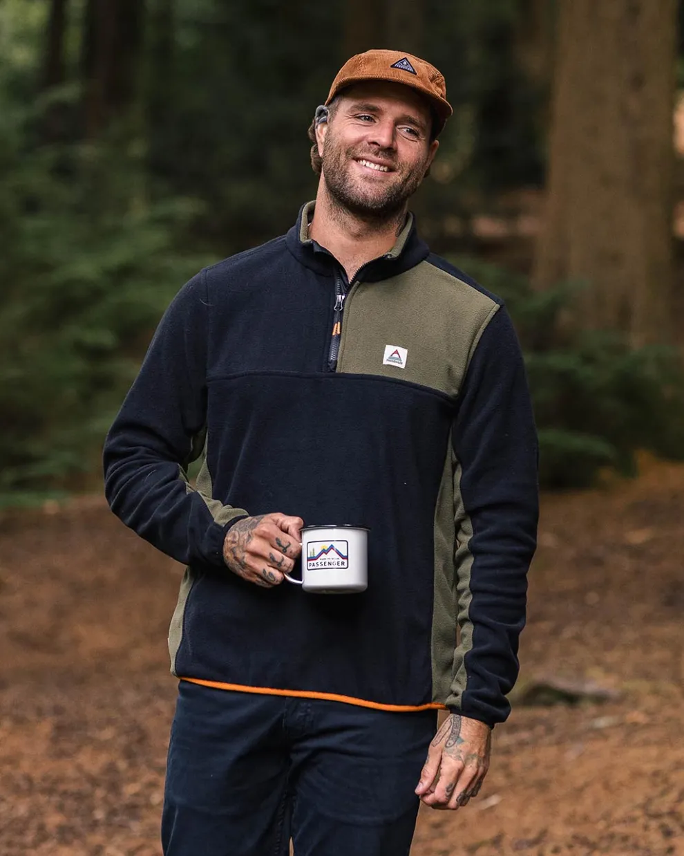 Root Recycled Polar 1/4 Zip Fleece