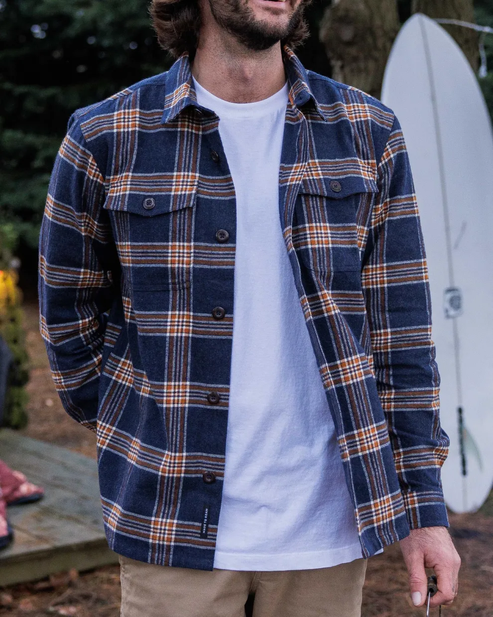 Rustic Organic Cotton Heavyweight Overshirt