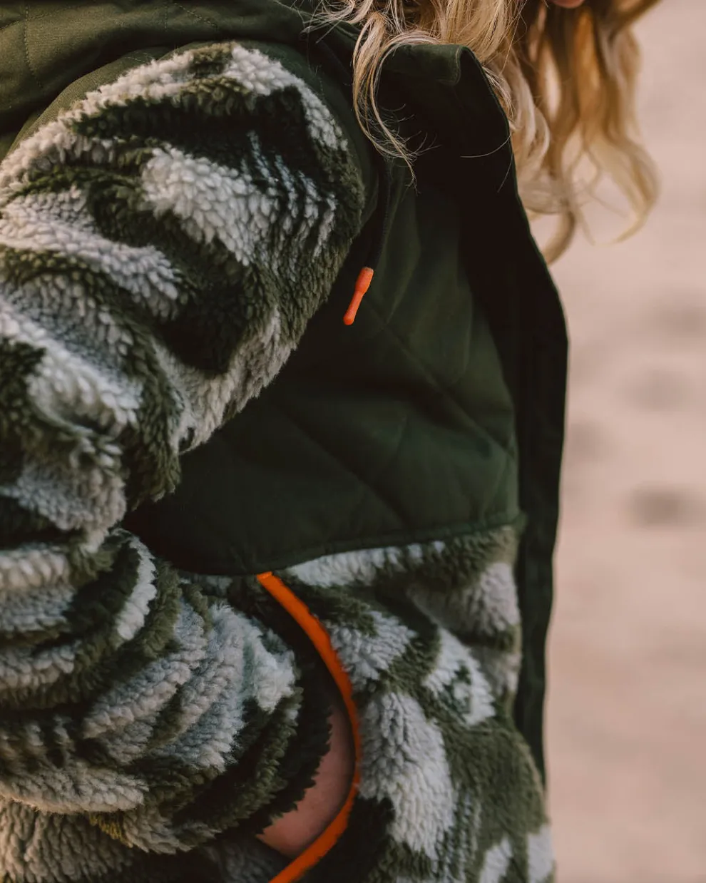 Sefton Recycled Deep-Pile Sherpa Fleece