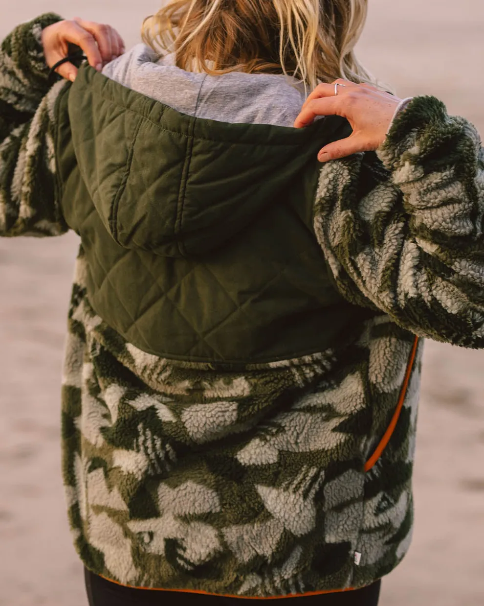 Sefton Recycled Deep-Pile Sherpa Fleece