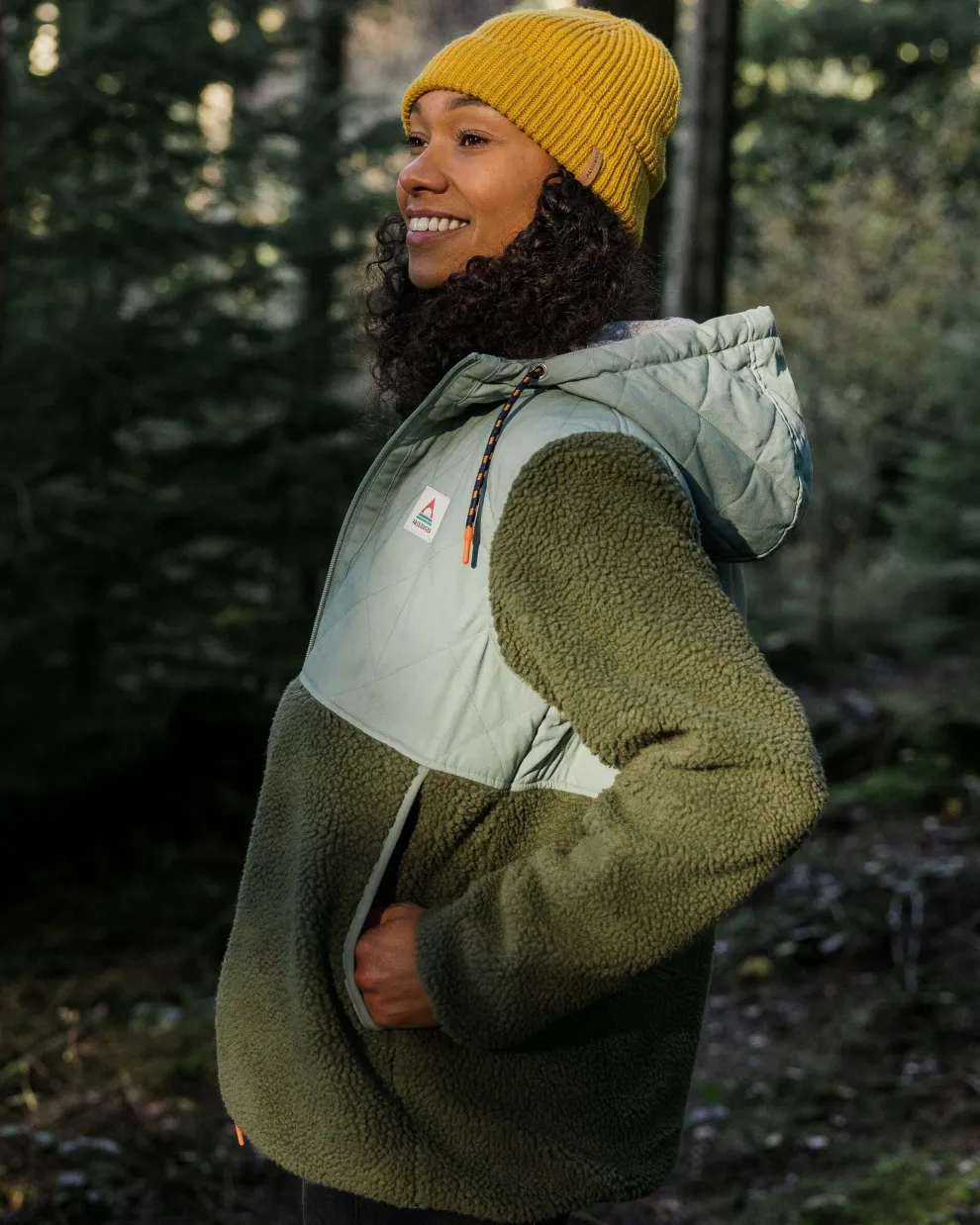 Sefton Recycled Deep-Pile Sherpa Fleece