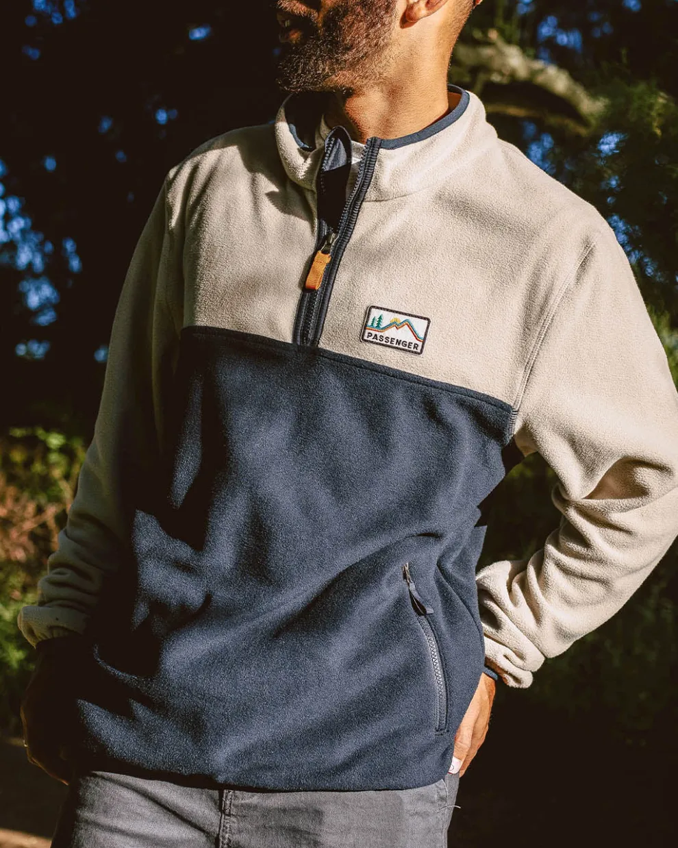 Set Off Recycled Polar 1/4 Zip Fleece