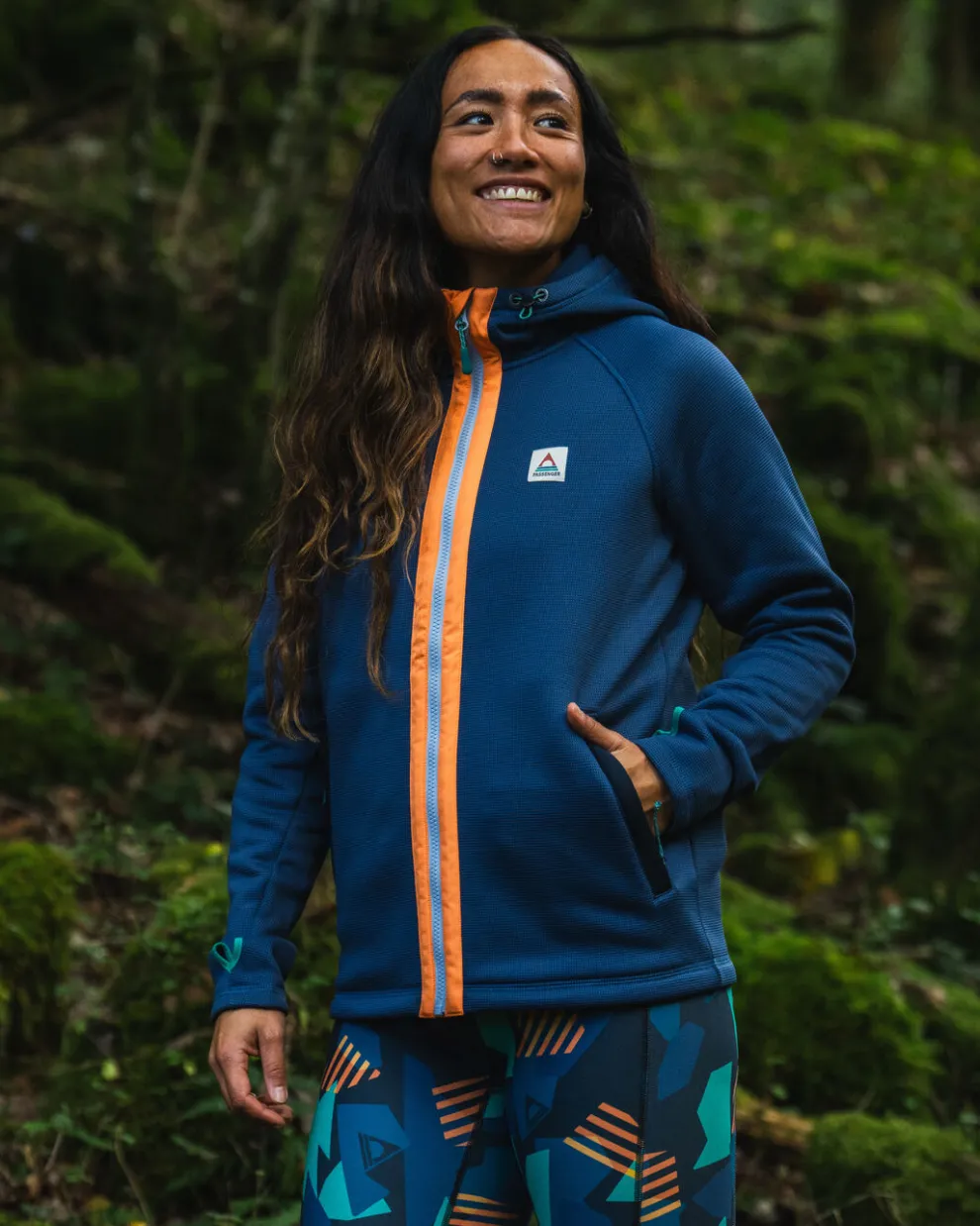 Slope Hooded Recycled Fleece