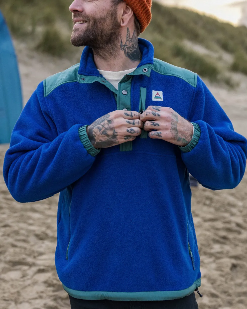 Solace Recycled Sherpa-Lined Polar Fleece