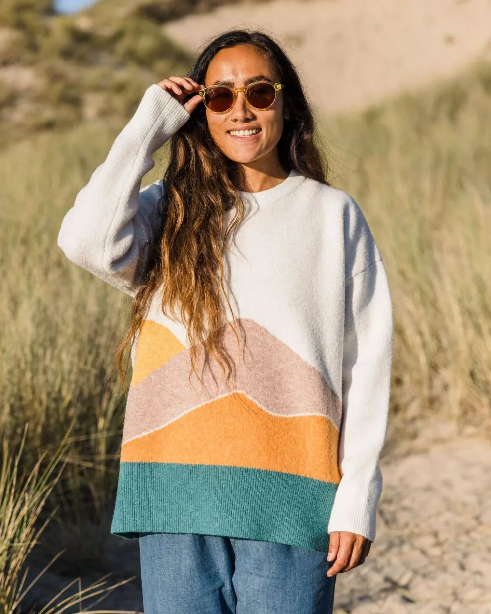 Vista Recycled Oversized Knitted Jumper