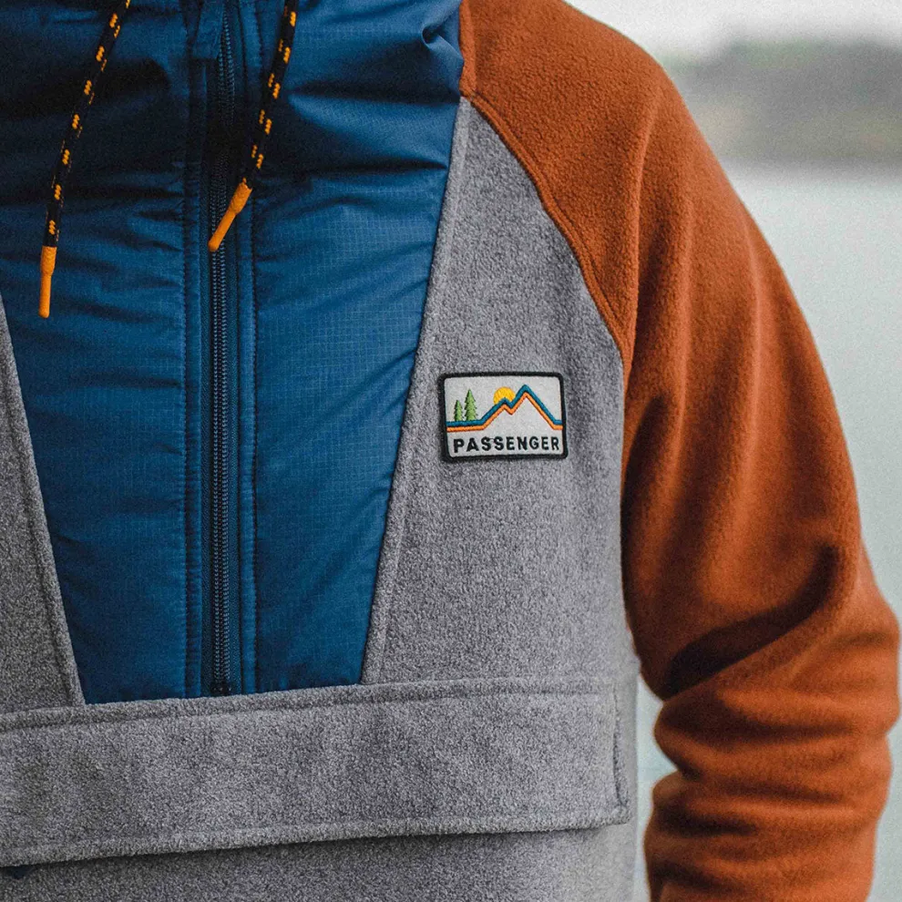 Woodland 1/2 Zip Recycled Polar Fleece